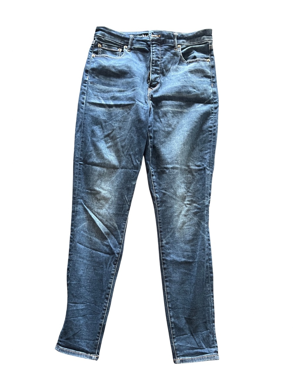 Classic Women's Dark Blue Slim Jeans American Eagle 14L
